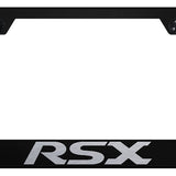 Acura RSX Cut-Out License Plate Frame - Laser Etched - Official Licensed