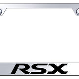 Acura RSX Cut-Out License Plate Frame - Laser Etched - Official Licensed