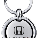 Honda Civic SI Revolver Key Chain Fob - Silver - Official Licensed
