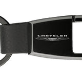Chrysler Premier Carabiner Key Chain Fob - Black Pearl - Official Licensed