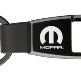 Mopar Premier Carabiner Key Chain Fob - Black Pearl - Official Licensed