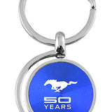 Ford Mustang 50 Years Spinner Key Chain Fob - Official Licensed