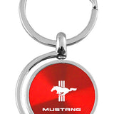 Ford Mustang Tri-Bar Spinner Key Chain Fob - Official Licensed