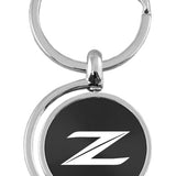 Nissan Z (New) Spinner Key Chain Fob - Black - Official Licensed