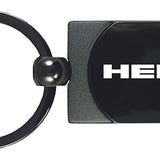 Mopar Hemi Two-Tone Rectangular Key Chain Fob - Gun Metal - Official Licensed