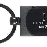 Lincoln MKT Two-Tone Rectangular Key Chain Fob - Gun Metal - Official Licensed