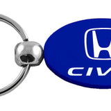 Honda Civic Oval Key Chain Fob - Official Licensed