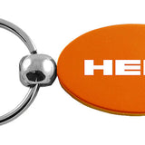 Mopar Hemi Oval Key Chain Fob - Orange - Official Licensed