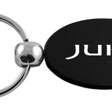 Nissan Juke Oval Key Chain Fob - Black - Official Licensed