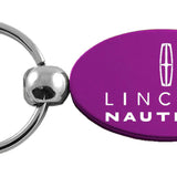 Lincoln Nautilus Oval Key Chain Fob - Official Licensed