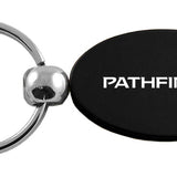 Nissan Pathfinder Oval Key Chain Fob - Black - Official Licensed