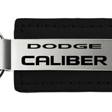 Dodge Caliber Leather Key Chain Fob - Black - Official Licensed