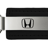 Honda (H Only) Leather Key Chain Fob - Black - Official Licensed