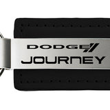 Dodge Journey Leather Key Chain Fob - Black - Official Licensed