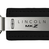 Lincoln MKZ Leather Key Chain Fob - Black - Official Licensed
