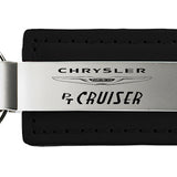 Chrysler PT Cruiser Leather Key Chain Fob - Black - Official Licensed