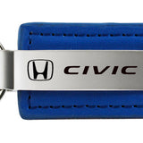 Honda Civic Leather Key Chain Fob - Official Licensed
