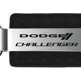 Dodge Challenger Carbon Fiber Leather Key Chain Fob - Official Licensed