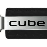 Nissan Cube Carbon Fiber Leather Key Chain Fob - Official Licensed