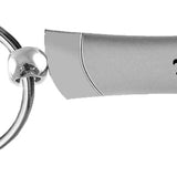 Fleur-De-Lis Blade Key Chain Fob - Silver - Official Licensed