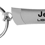 Jeep Liberty Blade Key Chain Fob - Silver - Official Licensed