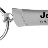 Jeep Wrangler Blade Key Chain Fob - Silver - Official Licensed