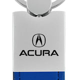 Acura Duo Leather / Chrome Key Chain Fob - Official Licensed