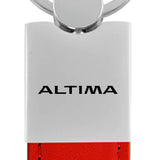 Nissan Altima Duo Leather / Chrome Key Chain Fob - Official Licensed