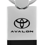 Toyota Avalon Duo Leather / Chrome Key Chain Fob - Official Licensed