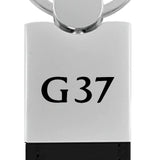 Infiniti G37 Duo Leather / Chrome Key Chain Fob - Official Licensed