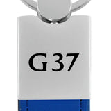Infiniti G37 Duo Leather / Chrome Key Chain Fob - Official Licensed