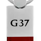 Infiniti G37 Duo Leather / Chrome Key Chain Fob - Official Licensed