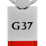 Infiniti G37 Duo Leather / Chrome Key Chain Fob - Official Licensed