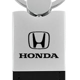 Honda Duo Leather / Chrome Key Chain Fob - Official Licensed