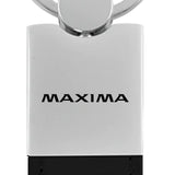 Nissan Maxima Duo Leather / Chrome Key Chain Fob - Official Licensed