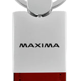 Nissan Maxima Duo Leather / Chrome Key Chain Fob - Official Licensed