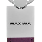 Nissan Maxima Duo Leather / Chrome Key Chain Fob - Official Licensed