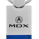 Acura MDX Duo Leather / Chrome Key Chain Fob - Official Licensed