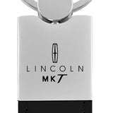 Lincoln MKT Duo Leather / Chrome Key Chain Fob - Official Licensed