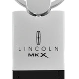 Lincoln MKX Duo Leather / Chrome Key Chain Fob - Official Licensed