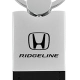 Honda Ridgeline Duo Leather / Chrome Key Chain Fob - Official Licensed