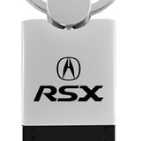 Acura RSX Duo Leather / Chrome Key Chain Fob - Official Licensed