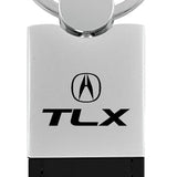Acura TLX Duo Leather / Chrome Key Chain Fob - Official Licensed
