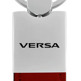 Nissan Versa Duo Leather / Chrome Key Chain Fob - Official Licensed