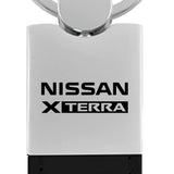 Nissan Xterra Duo Leather / Chrome Key Chain Fob - Official Licensed
