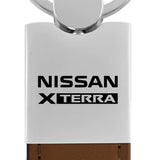 Nissan Xterra Duo Leather / Chrome Key Chain Fob - Official Licensed