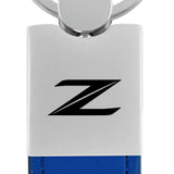 Nissan Z (New) Duo Leather / Chrome Key Chain Fob - Official Licensed