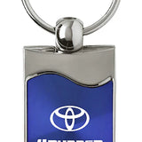 Toyota 4Runner Rectangular Wave Key Chain Fob - Official Licensed
