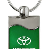 Toyota 4Runner Rectangular Wave Key Chain Fob - Official Licensed