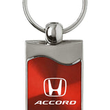 Honda Accord Rectangular Wave Key Chain Fob - Official Licensed